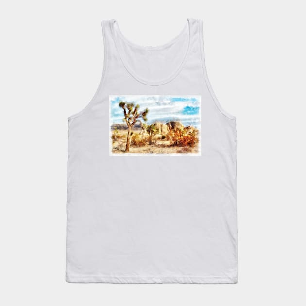 Joshua Tree Tank Top by Ryan Rad